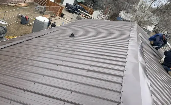 Metal roofing project 2
